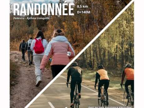 SORTIE VÉLO ET RANDONNÉE PÉDESTRE AU PROFIT DU TÉLÉTHON