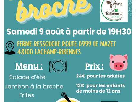 JAMBON À LA BROCHE