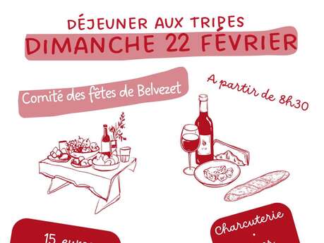 DÉJEUNER AUX TRIPES