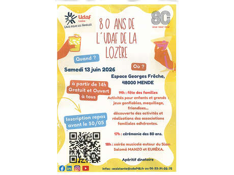 80 ANS DE L'UDAF DE LA LOZERE