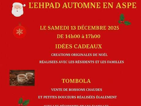 Marché de Noël de l'EHPAD Automne en Aspe