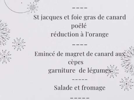 Réveillon à l'Hôtel des Voyageurs