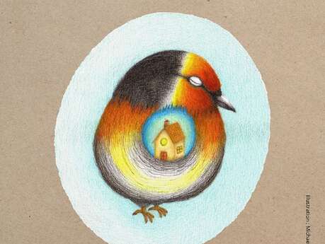 "Du bec à l'oreille": chant et peinture