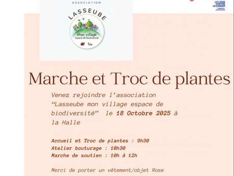 Marche solidaire et troc de plantes