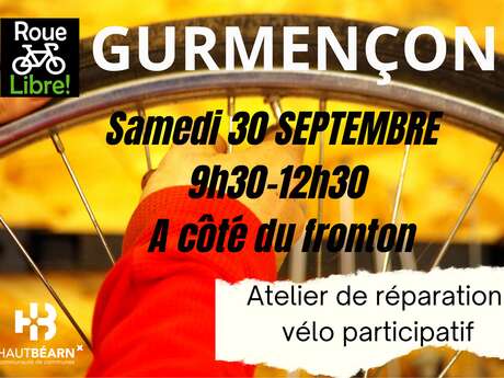 Atelier de réparation vélo participatif