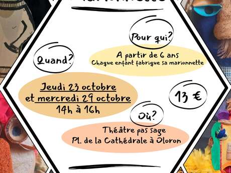 Atelier fabrication de marionnettes