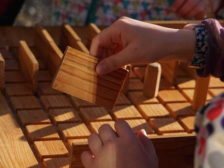 Jeux géants en bois avec Ludopia Jeux géants en bois avec Ludopia