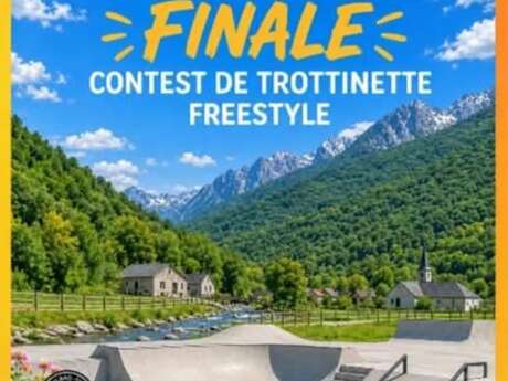 Accous en ride - finale contest de trottinette freestyle