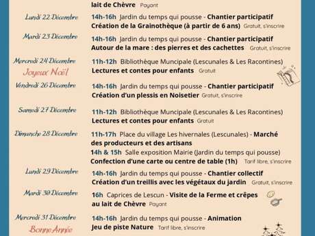 Animation - jeu de piste nature