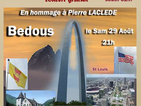 Concerts en hommage à Pierre Laclède