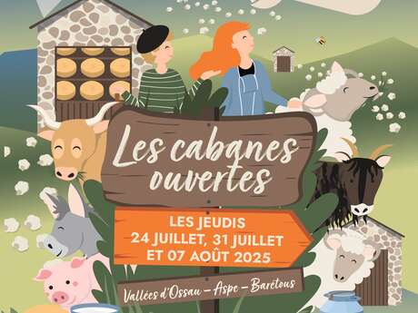 Journée cabanes ouvertes - cabane Lapassa Journée cabanes ouvertes - cabane Lapassa