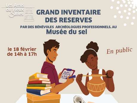 Grand inventaire des réserves du musée du sel