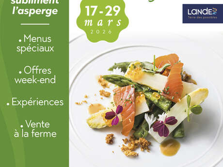 Asperges en fête à la Table du Marensin