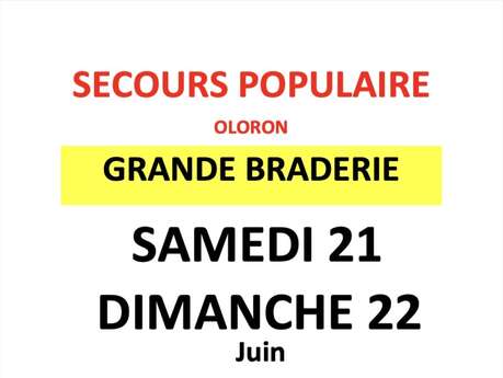Grande Braderie du Secours Populaire