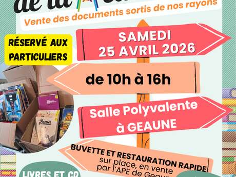 Braderie de la Médiathèque