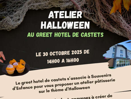 Atelier pâtisserie Halloween