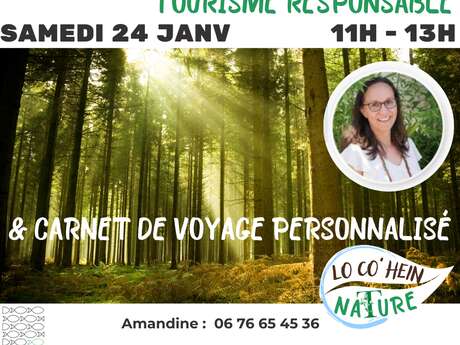 Mini-conférence participative "Tourisme responsable"