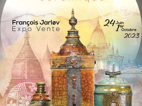 Expo-vente : François Jarlov, Carnet de Voyage céramique