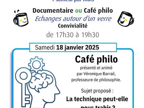 Café-philo "La technique peut-elle nous trahir ?"