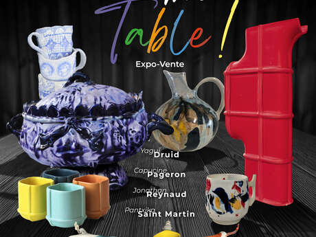 Exposition -vente "C'est ma table !"
