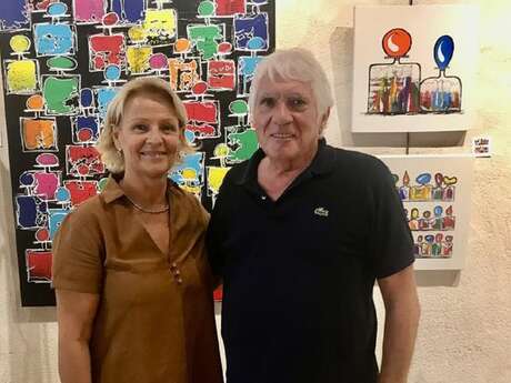 Exposition artistique avec Jean-Pierre et Véronique Cézard