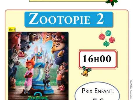 Ciné vallée - Zootopie 2