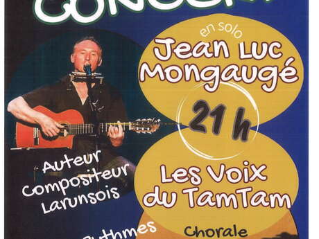 Concert - Jean Luc Mongaugé et les voix du TamTam