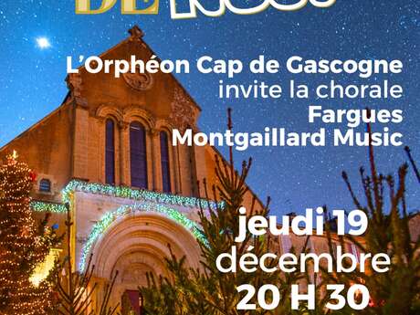 Concert de Noël de L'Orphéon Cap de Gascogne