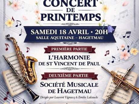 Concert de Printemps de la Société Musicale