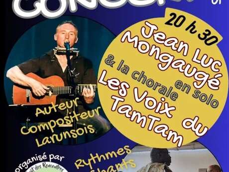 Concerts - Jean Luc Mongaugé et les voix du TamTam