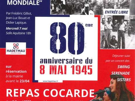 Conférence exceptionnelle : "Hagetmau et la Seconde Guerre Mondiale" Conférence exceptionnelle : "Hagetmau et la Seconde Guerre Mondiale"