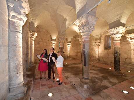 Journées du patrimoine : visite de la crypte de saint Girons