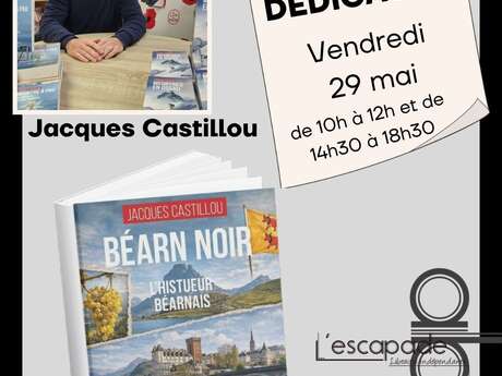 Dédicace du vendredi noir de Jacques Castillou