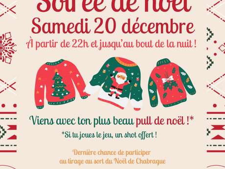 Soirée de Noël au Domaine de chabrague