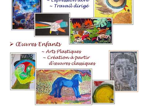 Exposotion des élèves lezarts