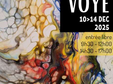 Exposition de peintures de Line VOYE