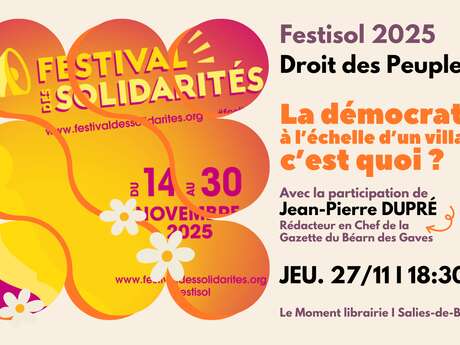 Rencontre Festisol et le droit des peuples