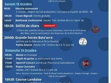 Fêtes patronales