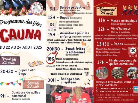 Fêtes patronales