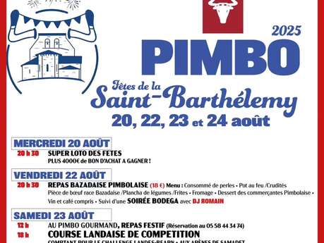 Fêtes de la Saint Barthélémy