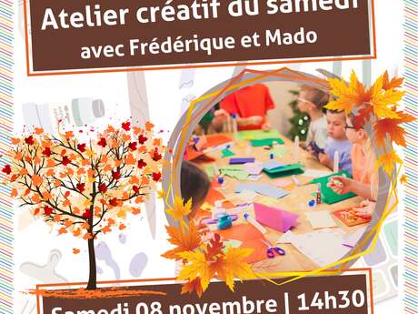 Atelier créatif du samedi Atelier créatif du samedi