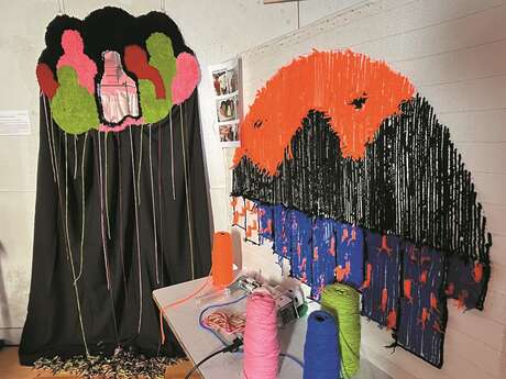 Cabaret Textile-Exposition de fil en aiguille