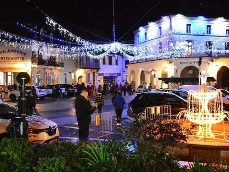 Inauguration des illuminations de Noël