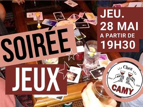 Soirée Jeux Chez Camy