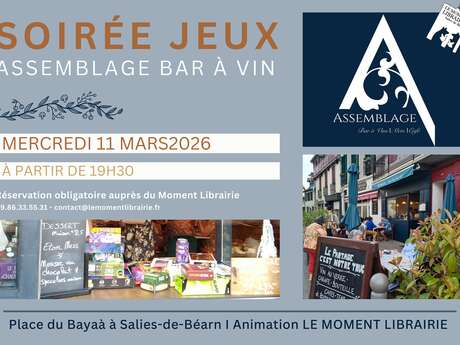 Soirée Jeux chez Assemblage