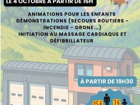 Journée portes ouvertes à la caserne des pompiers