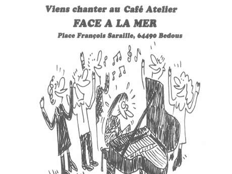 Karaoké "On connait la chanson" au café "Face à la Mer"