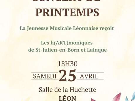 Concert de printemps de l'harmonie