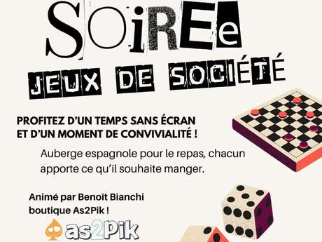 Soirée jeux de société