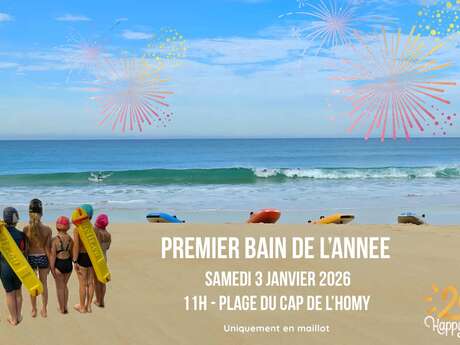 Premier bain de l'année 2026